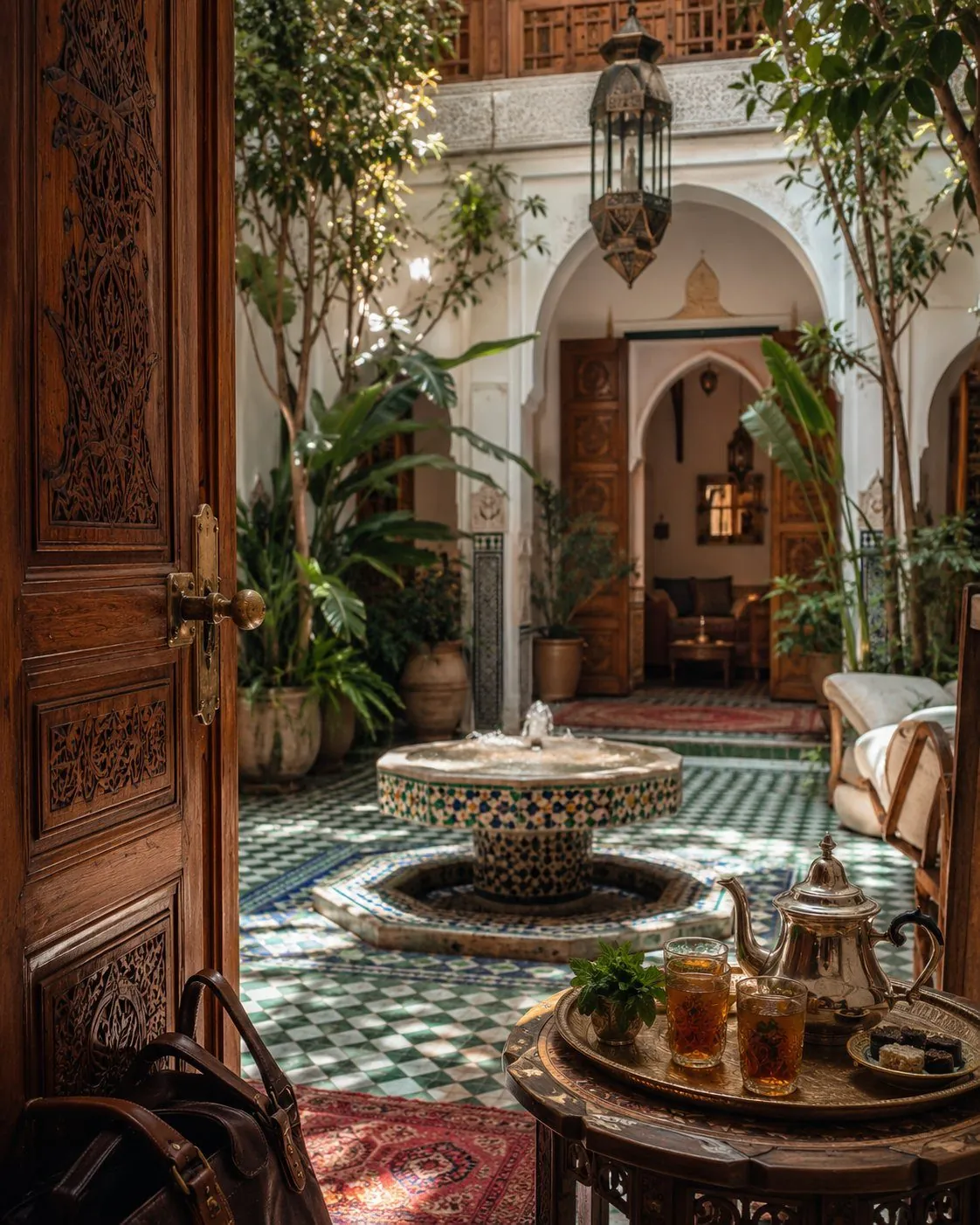 Riad lounge